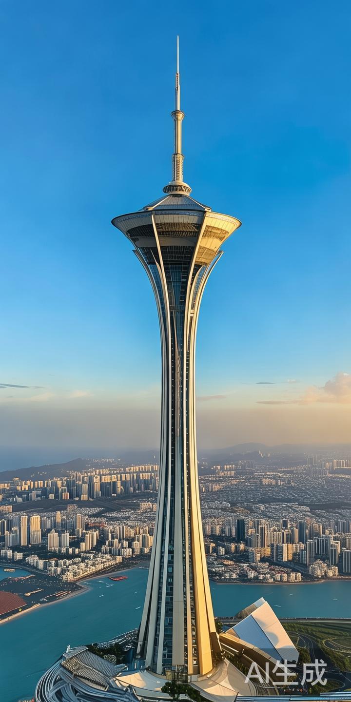 澳门太阳城周边必玩景点一日游详细攻略推荐 距离太阳城不远的澳门旅遊塔,是欣赏澳门海景和城市风